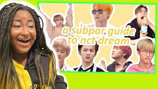 LOVE THEM  REACTION TO NCT GUIDE a subpar guide to nct dream take two [upl. by Liagibba]