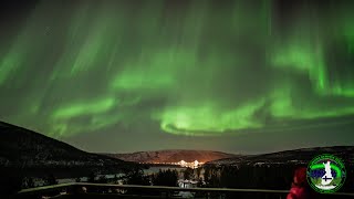 Aurora Borealis  Northern Lights LIVE in Utsjoki [upl. by Gilder]