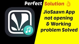 How To Fix Jiosaavn App Not Opening and Not Working Problem Solved [upl. by Nawat428]