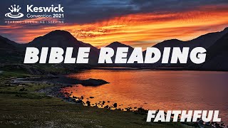 Live  Bible Reading Week 1 Paul Mallard  Tuesday 20 July  Keswick Convention 2021 [upl. by Alicsirp]