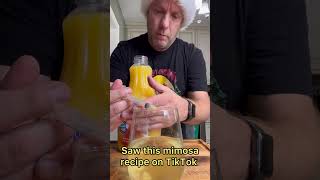 Mimosa Recipe mimosas shlater [upl. by Airamasor39]