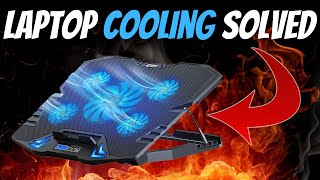 TopMate C5 Laptop Cooling Pad Stand Review  Gaming amp Heavy Use  Stream Tech [upl. by Vaenfila521]