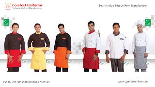 Hotel Uniforms  Caterers Uniforms  Chef Uniforms  Industrial amp Corporate Uniforms [upl. by Jarred]