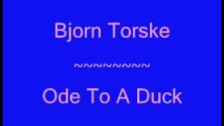 Bjorn Torske Ode To A Duck [upl. by Volney]