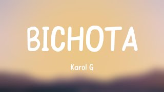 BICHOTA  Karol G Lyrics Version 🦗 [upl. by Ssenav]