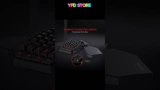 Redragon K585 DITI One Handed RGB Mechanical Gaming Keyboard 42 Keys  gaming keypad [upl. by Ettellocin]