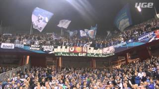 Nordkurve Gelsenkirchen Schalke international in Basel [upl. by Ahsaelat166]