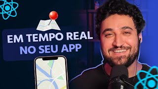 Manipulando localização no maps em TEMPO REAL c React Native [upl. by Ylro]