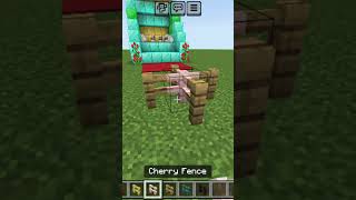 Minecraft fence vs neither brick fence😈😈 edit viral gamingshort [upl. by Florencia249]