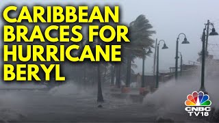 Caribbean Braces For LifeThreatening Hurricane Beryl  Barbados Hurricane News  N18G [upl. by Iluj]