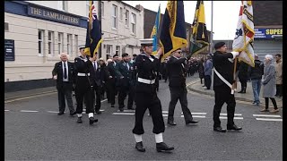 Castleford Remembrance Sunday10th November 2024 [upl. by Annahs]