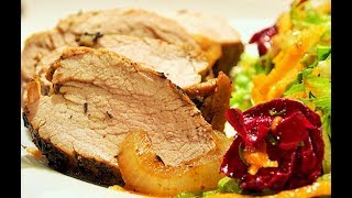 Soczysta polędwiczka wieprzowa pieczona w rękawie  Pork tenderloin recipe  MajkelGotuje [upl. by Aniraz]