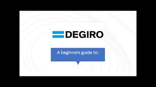 Degiro Walkthrough Tutorial and Review 2020 [upl. by Edgard]