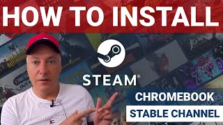 Steam Linux App now available on the Chromebook Stable Channel [upl. by Alletsyrc]