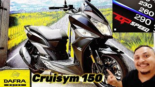 Top Speed Dafra Cruisym 150cc [upl. by Bremer169]