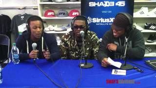 Meek Mill and Lil Snupe Freestyle over Dr Dres quotDeep Coverquot on Sway in the Morning [upl. by Eerazed]