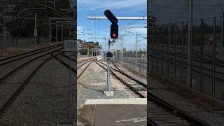 Gawler Railway Station Signal 4072 Absolute Junction Located 39705km from Adelaide on Platform 1 [upl. by Drucy]