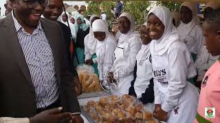 Gombe ss students welcoming KATIKIRO in Butambala [upl. by Mientao]