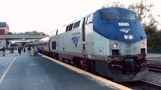 Amtraks Lakeshore Limited and California Zephyr [upl. by Idola]