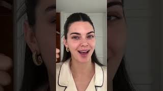 Kendall Jenners Before Makeup Skincare [upl. by Spiegel640]