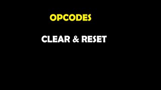 difference between the CLEAR and RESET opcodes in as400 [upl. by Drucilla]