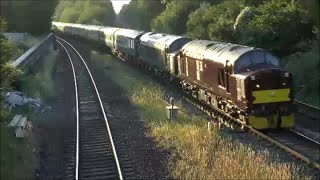 More RAILTOUR ACTION On A Busy Day Around Birmingham [upl. by Eniarral]