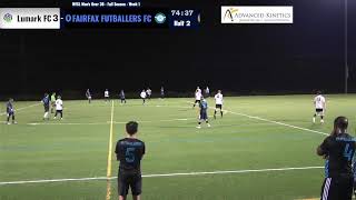 NVSL Mens Over 30 Division Fall 2024  Week 1 Live Lumark vs Fairfax Futballers [upl. by Nesyt697]