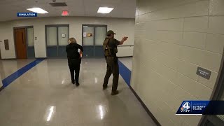 Spartanburg District Five schools hold safety training to better prepare for school shooting [upl. by Havener]