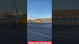 le 7 juillet traversée oran marseille les voitures sortent du bateau el djazair 2 algerie ferries [upl. by Malca]