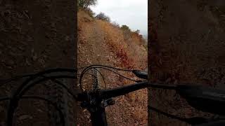 Steep sectionno tractiongnarly climb section mtb [upl. by Norreg]