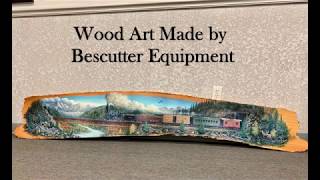 Using BesCutter Equipment to Make Wood Art [upl. by Aer446]