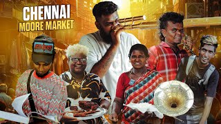 Chennai Moore market Vlog  Gana Muthu Media [upl. by Fogg]