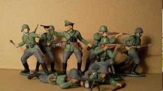 AIRFIX 132 SCALE WW 2 GERMANS [upl. by Rind]