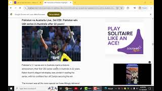 austrila vs pakistan batting [upl. by Latta]