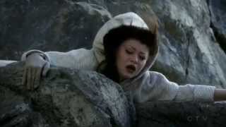 Once Upon A Time 4x06 quotFamily Businessquot Belle tries to save Anna Anna falls off the cliff [upl. by Brett]