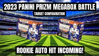 2023 PANINI NFL PRIZM MEGABOX BOX BATTLE [upl. by Kaz]