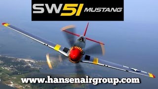 SW51 FK Lightplanes ScaleWings replica Mustang to be on display at Midwest LSA Expo [upl. by Corey]