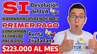 Wintor Confirma Primer Pago Giros Acumulados 223 al mes  Devolución del IVA  Renta Ciudadana [upl. by Arlon174]