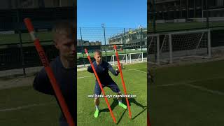 quotThis Insanely Difficult Goalkeeper Training Drill Will Test Your Reflexesquot [upl. by Nwahsek216]