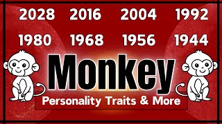 The Chinese Monkey Zodiac Personality Traits Legend amp Compatibility [upl. by Eimma]