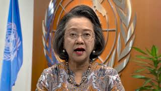 Dr Armida Salsiah Alisjahbana UnderSecretaryGeneral of the UN amp Executive Secretary of the ESCAP [upl. by Ahsirak207]