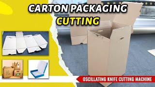 How to Cut Thick Cardboard with a CNC Cutting MachineampCardboard cutting machine [upl. by Drarehs]