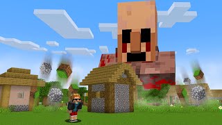 I Made A Giant Villager To Scare My Friends [upl. by Molini453]