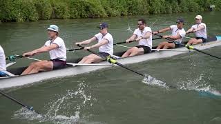 Wolfson M1 Division 2 Wednesday Cambridge May Bumps 2024 slow motion [upl. by Nylirem]