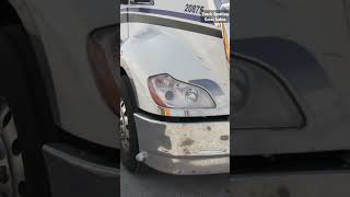 shorts Huge White Kenworth With Super Sleeper At Iowa 80 Truck Stop iowa80 [upl. by Ifar258]