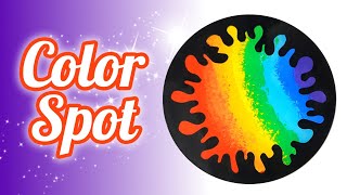 How to draw a Color Spot ❤️🧡💛💚🩵💙💜 RELAX  Paint with paint✨ [upl. by Roseann]