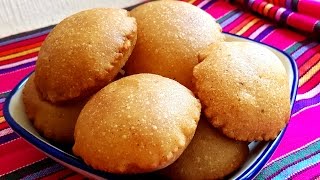 GORDITAS DE PILONCILLO 💛 GORDITAS DE MASA deliciosos antojitos mexicanos💛 [upl. by Utas]