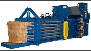 Cardboard Baler Auto Tie 949 6469731 [upl. by Lauraine836]