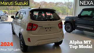 Maruti Suzuki Ignis 2024 Alpha MT Top Modal 👌 Review NEXA Aman Yadav ignis nexa marutisuzuki [upl. by Fen]