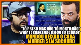 JOEL REAGE A ÁUDIO COM ORDENS DE FERNANDINHO BEIRAMAR [upl. by Letnom585]